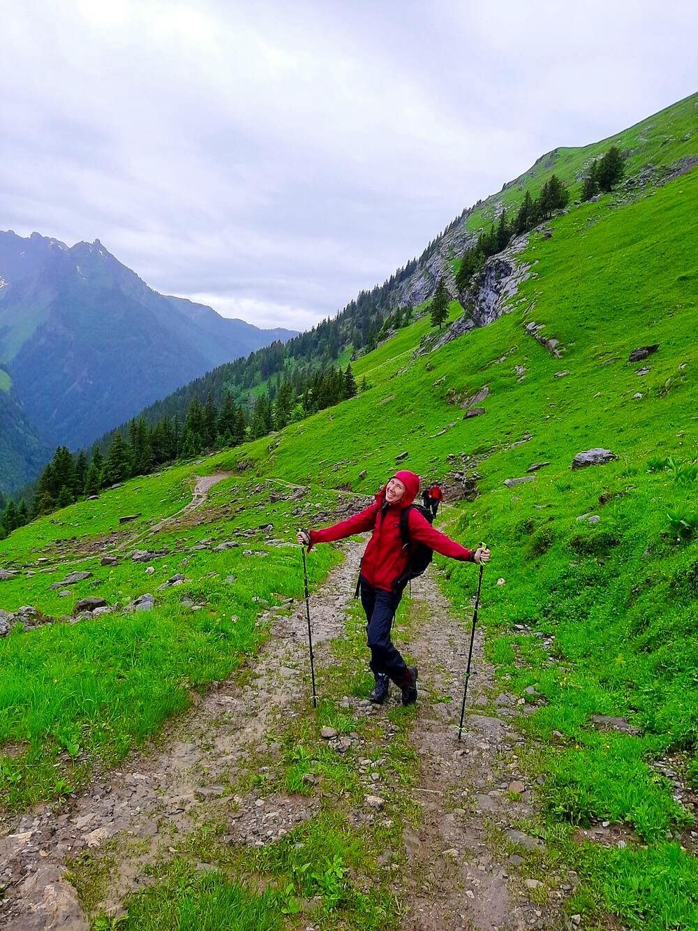 Swiss hiking trails
