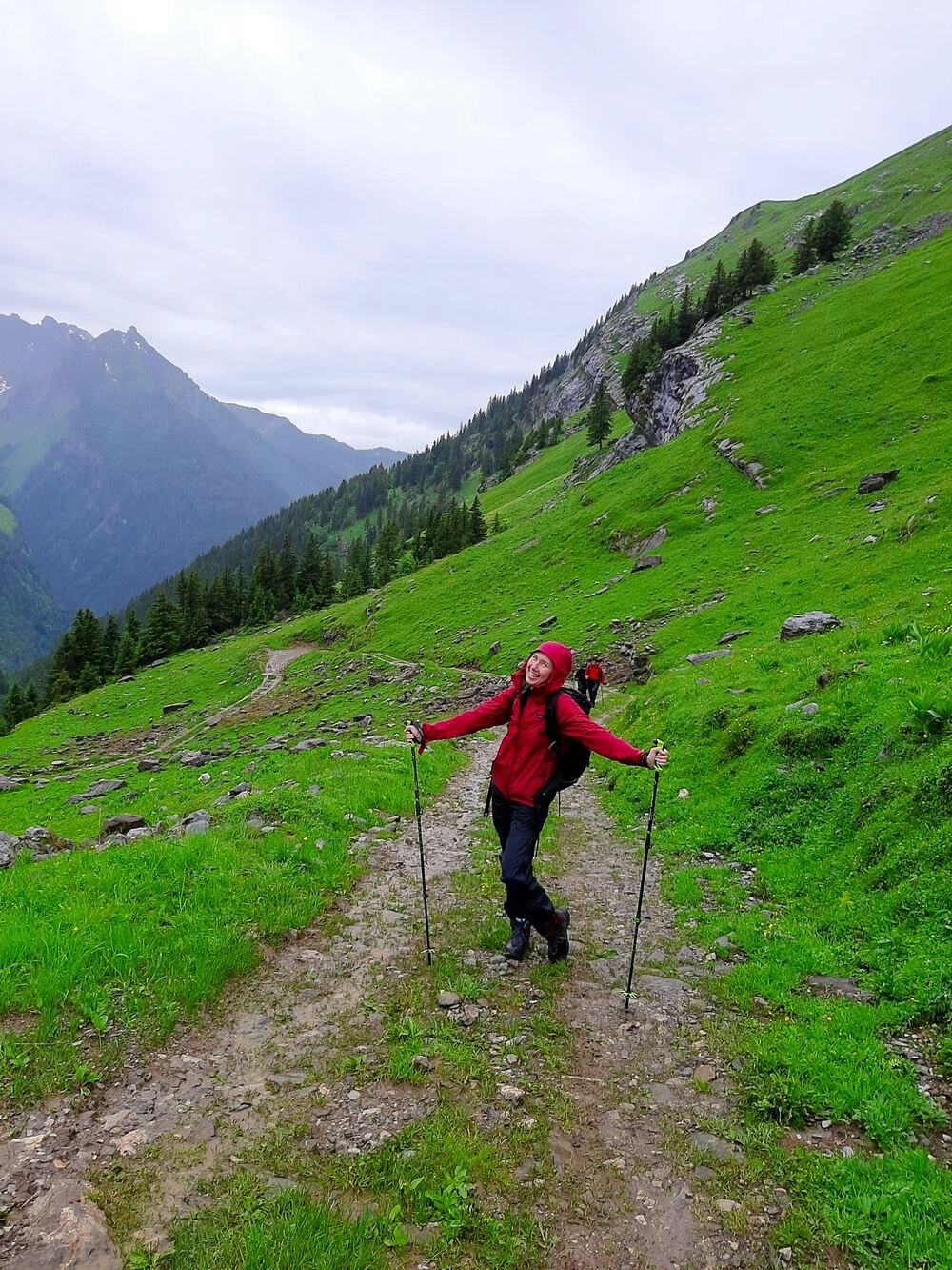 Swiss hiking trails