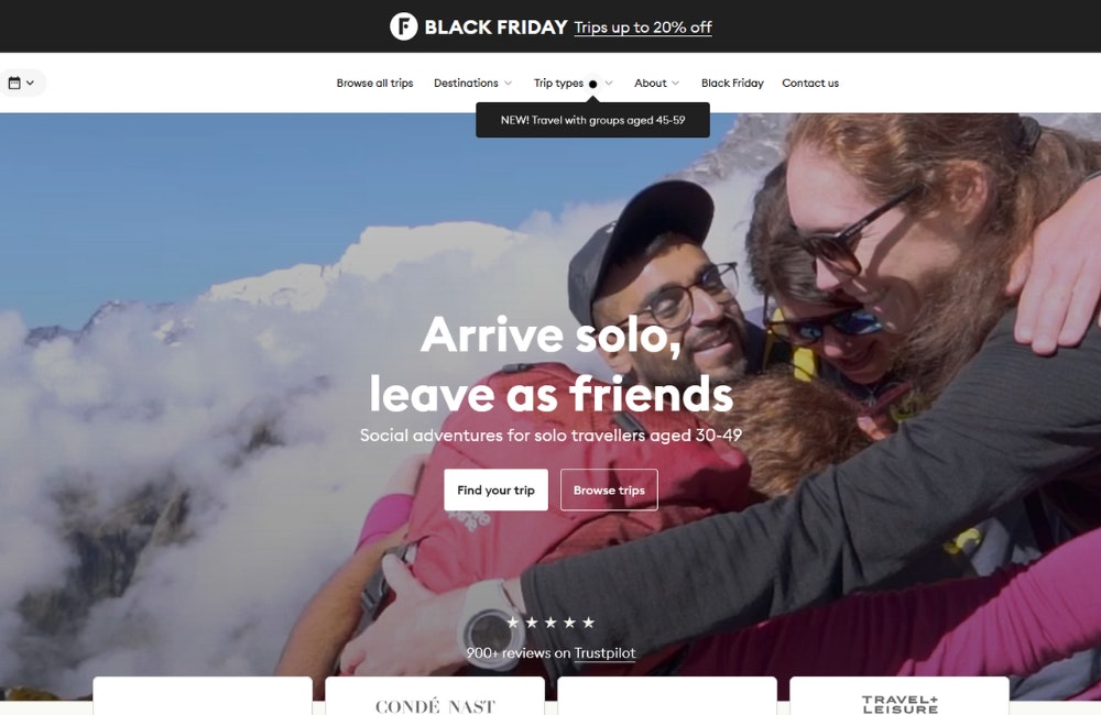 Flash Pack is one of the best adventure travel companies