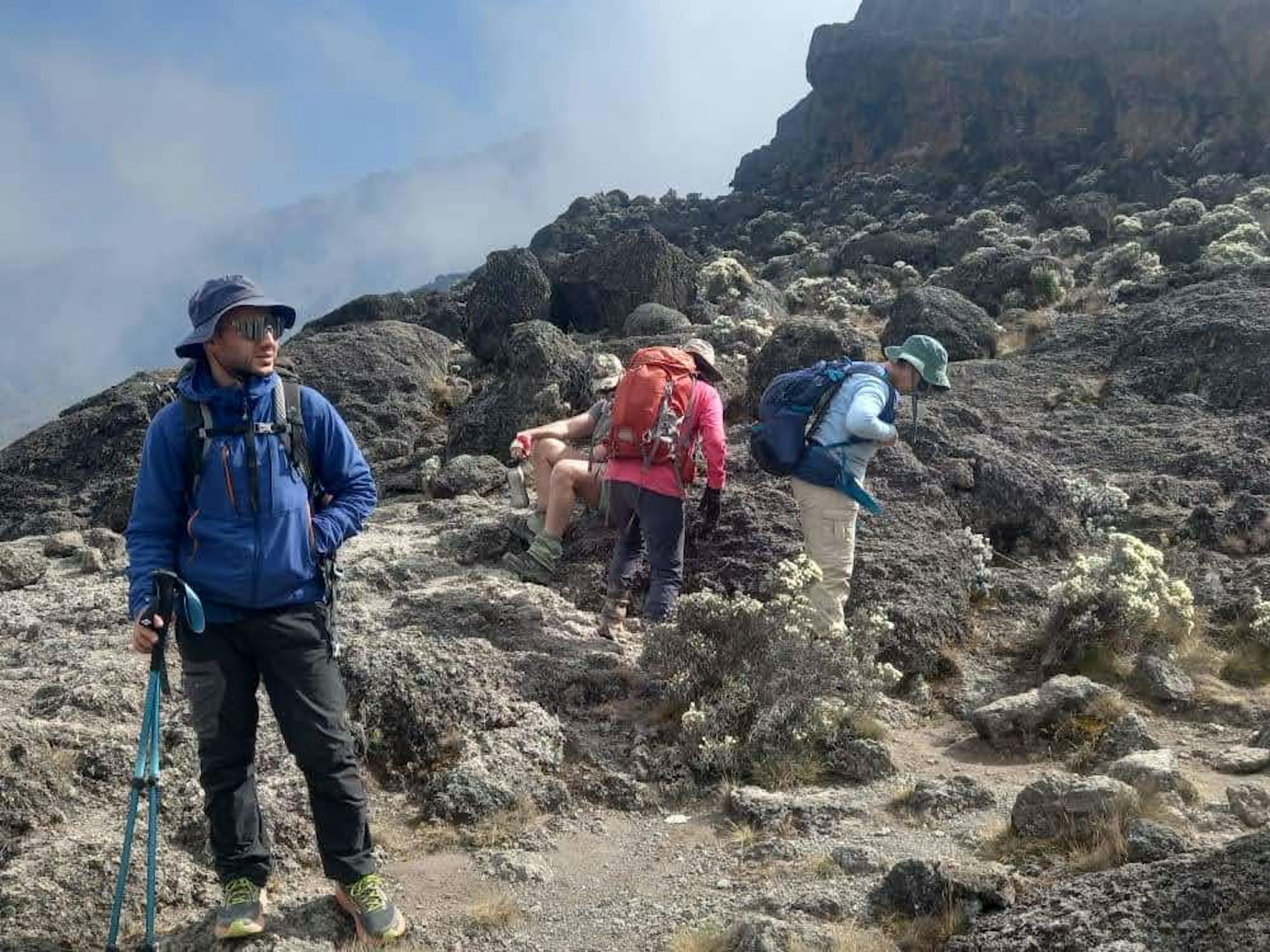 Jawad on kilimanjaro