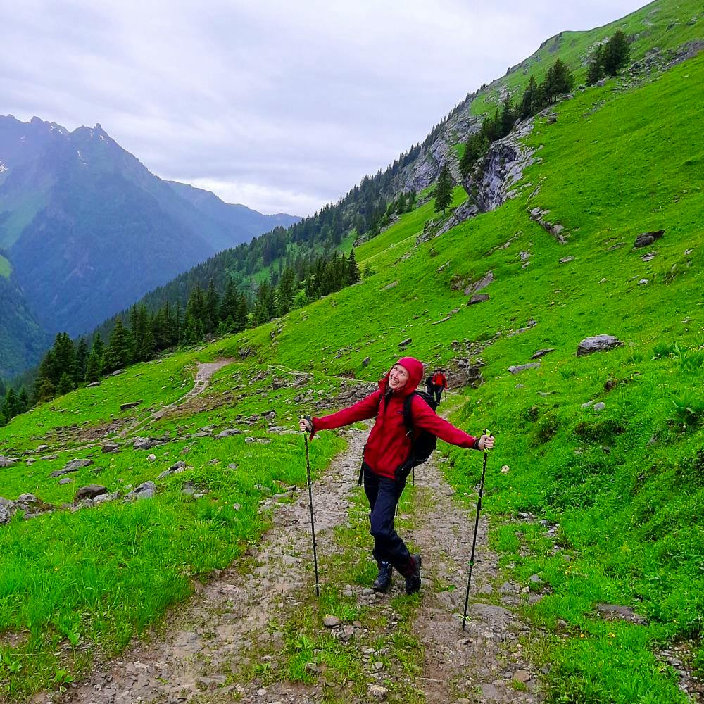 hiker mountains