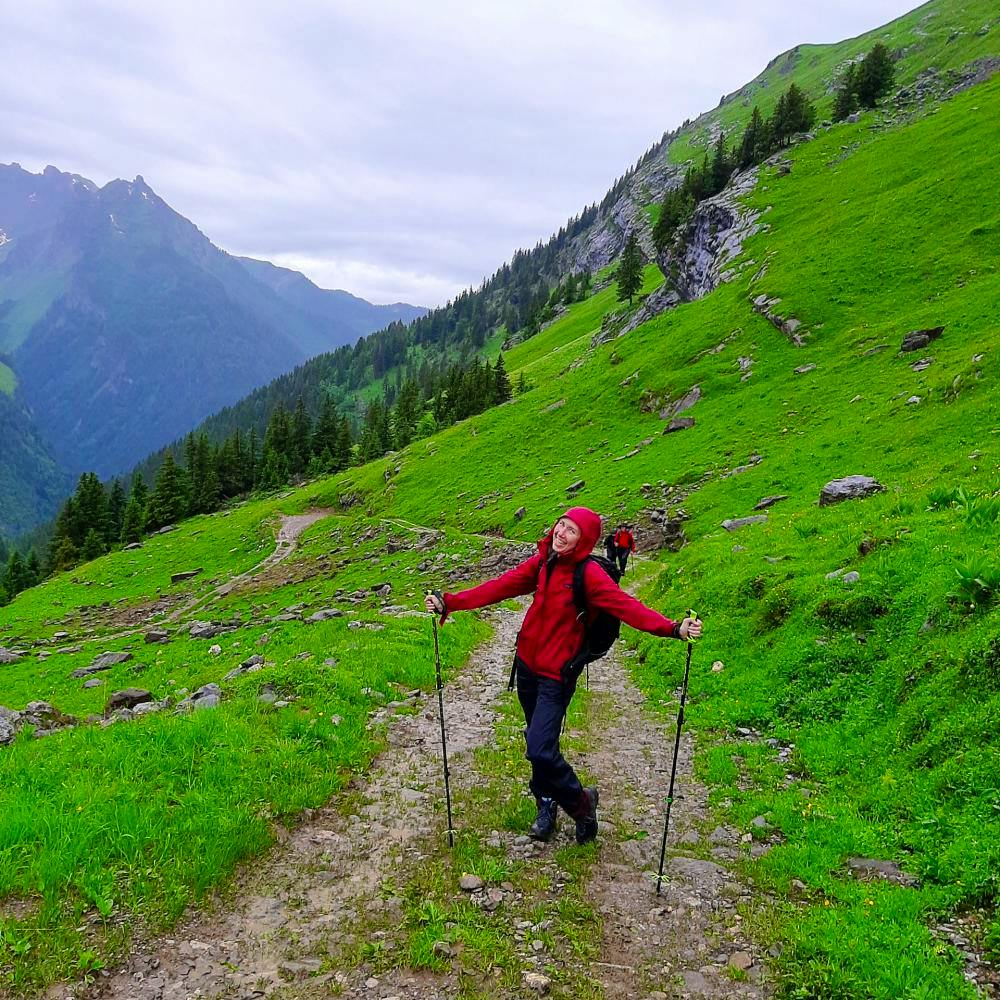 hiker mountains