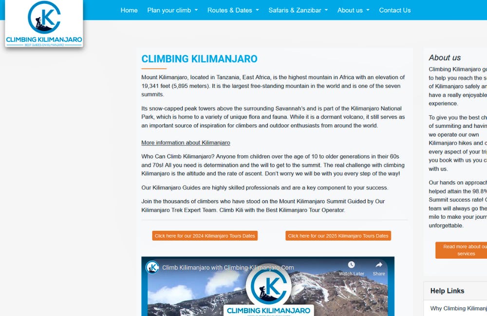 Climbing Kilimanjaro