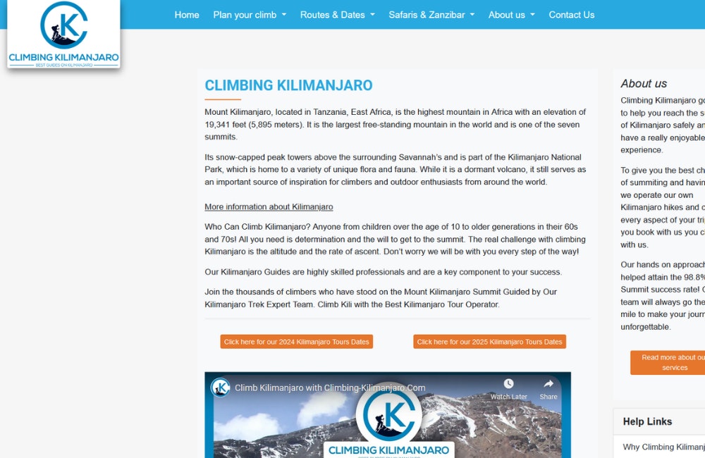 Climbing Kilimanjaro