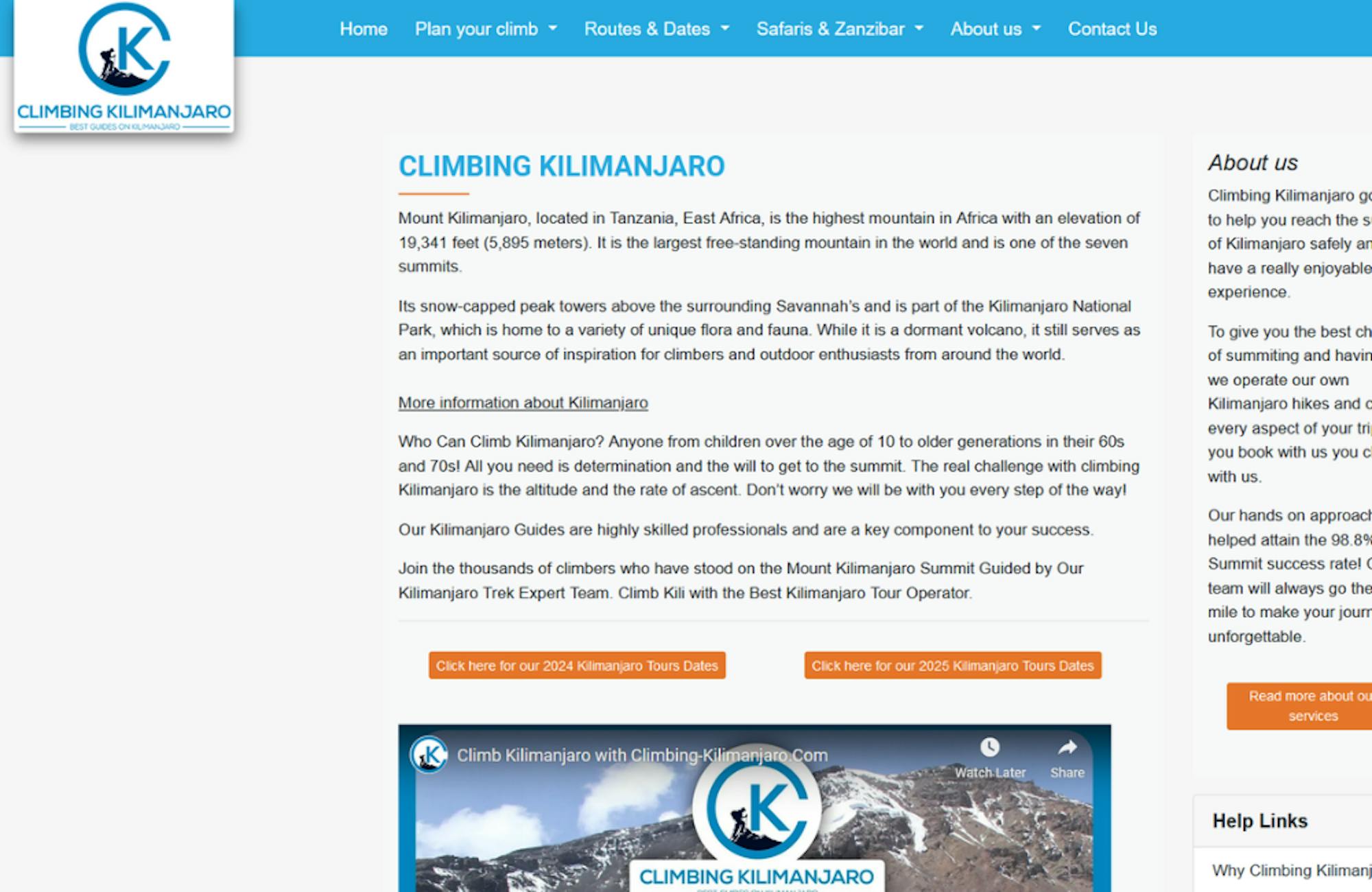 Climbing Kilimanjaro