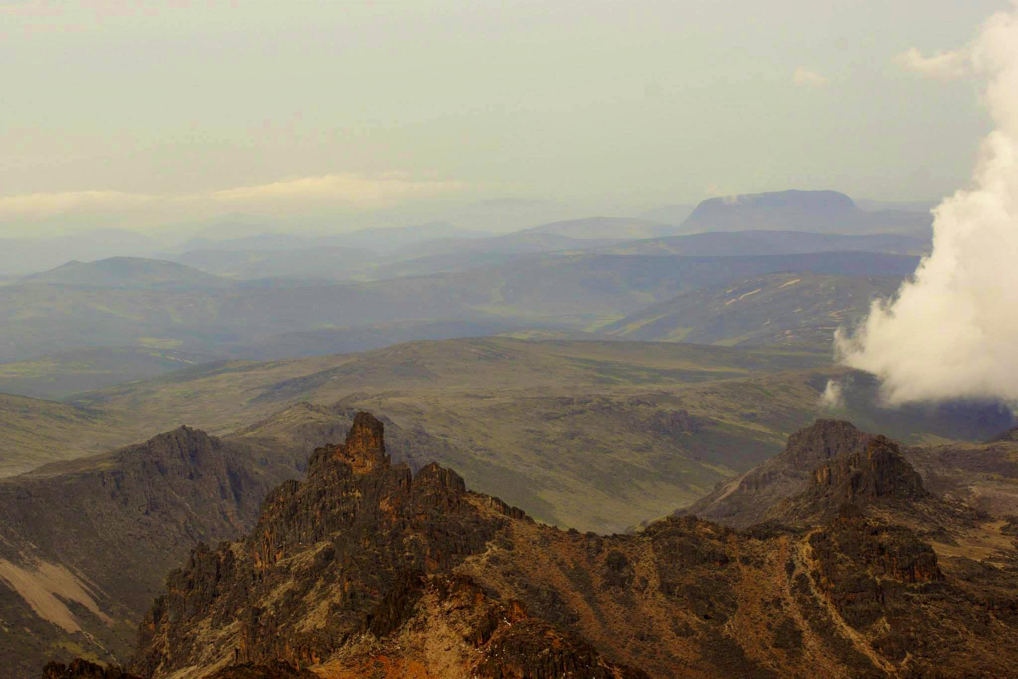top of mount kenya