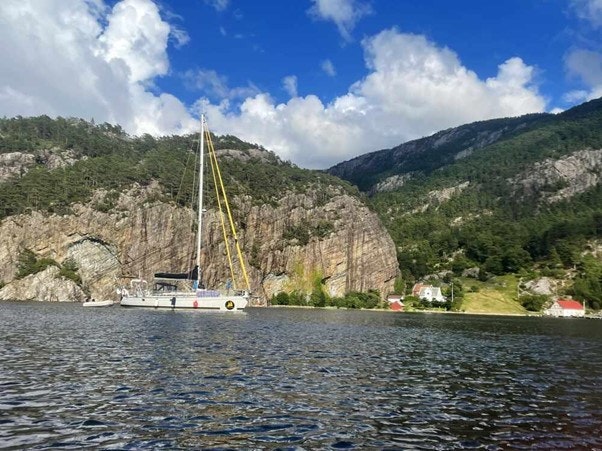 ferry ride to Lofoten Islands