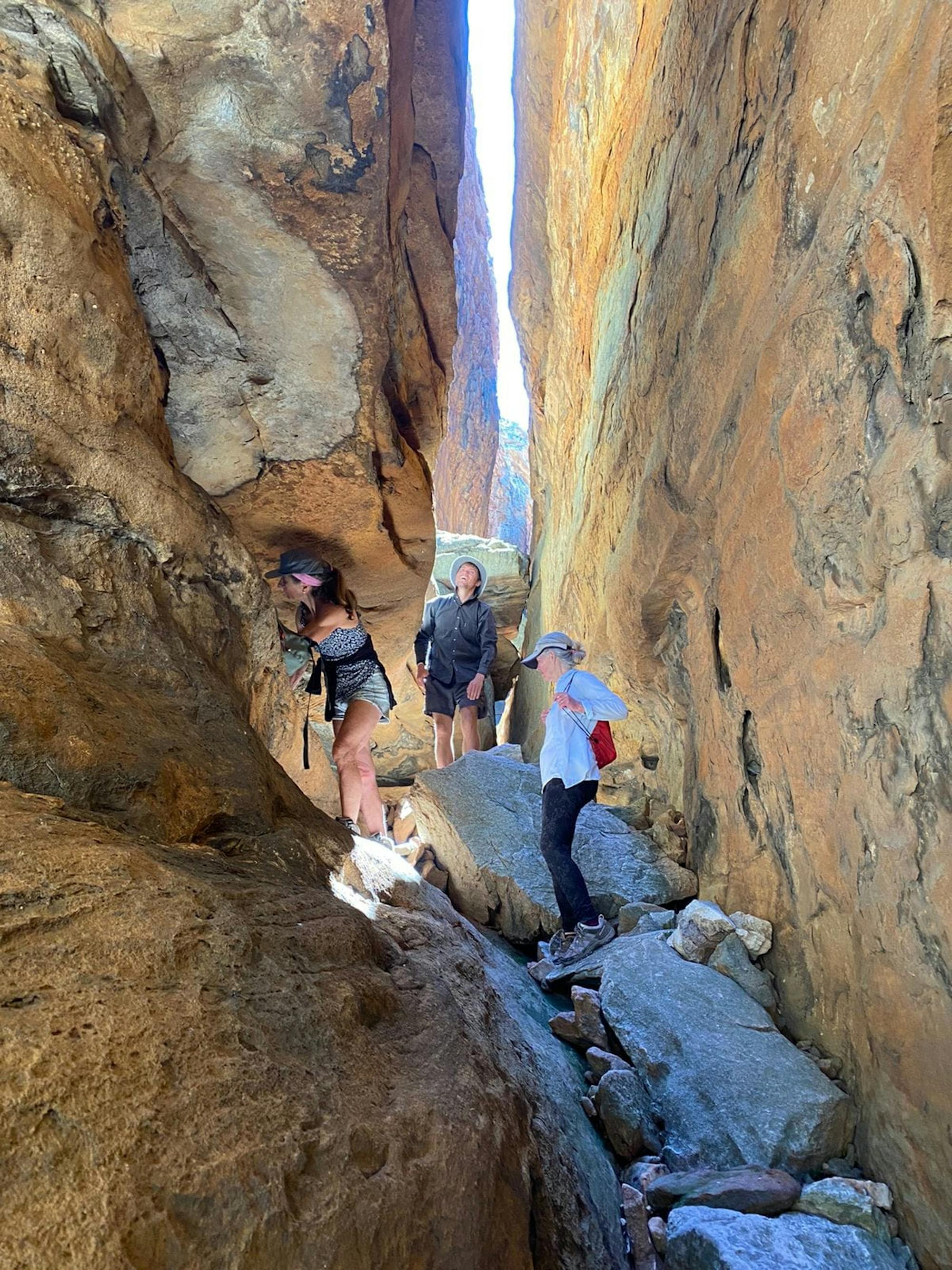 Amy's photo (permission for use granted) - cederberg cracks