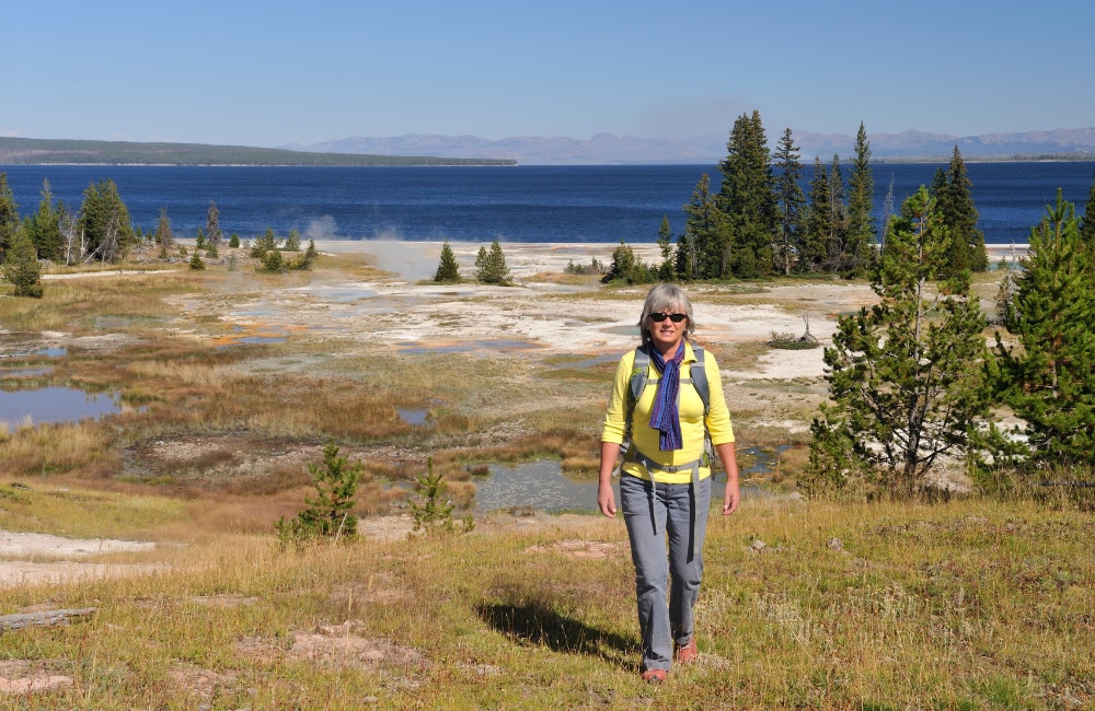Hiking in Yellowstone