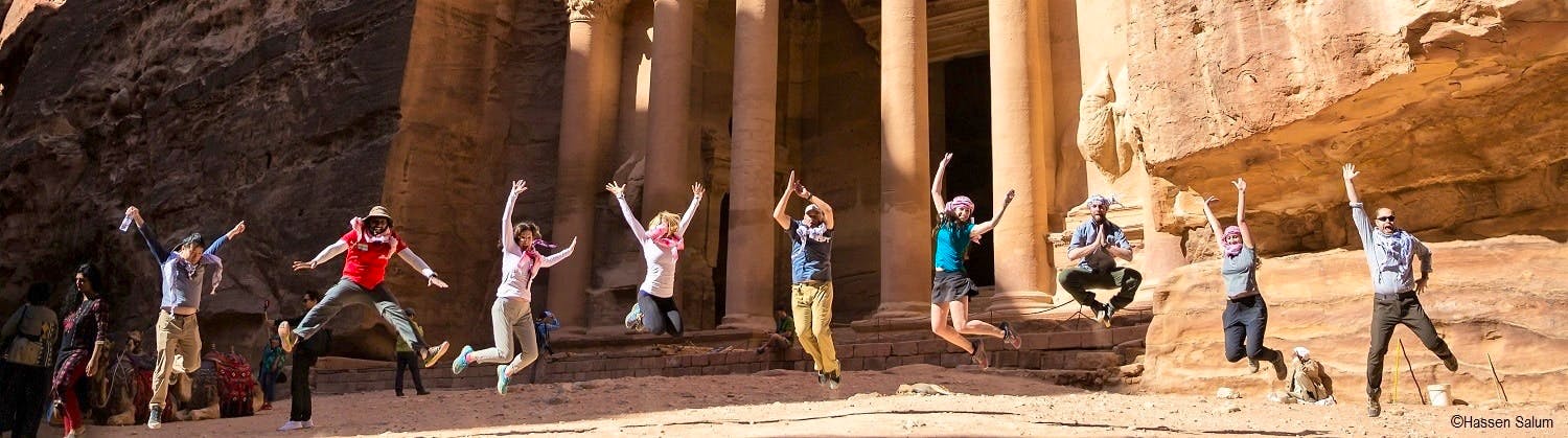 travelling through jordan