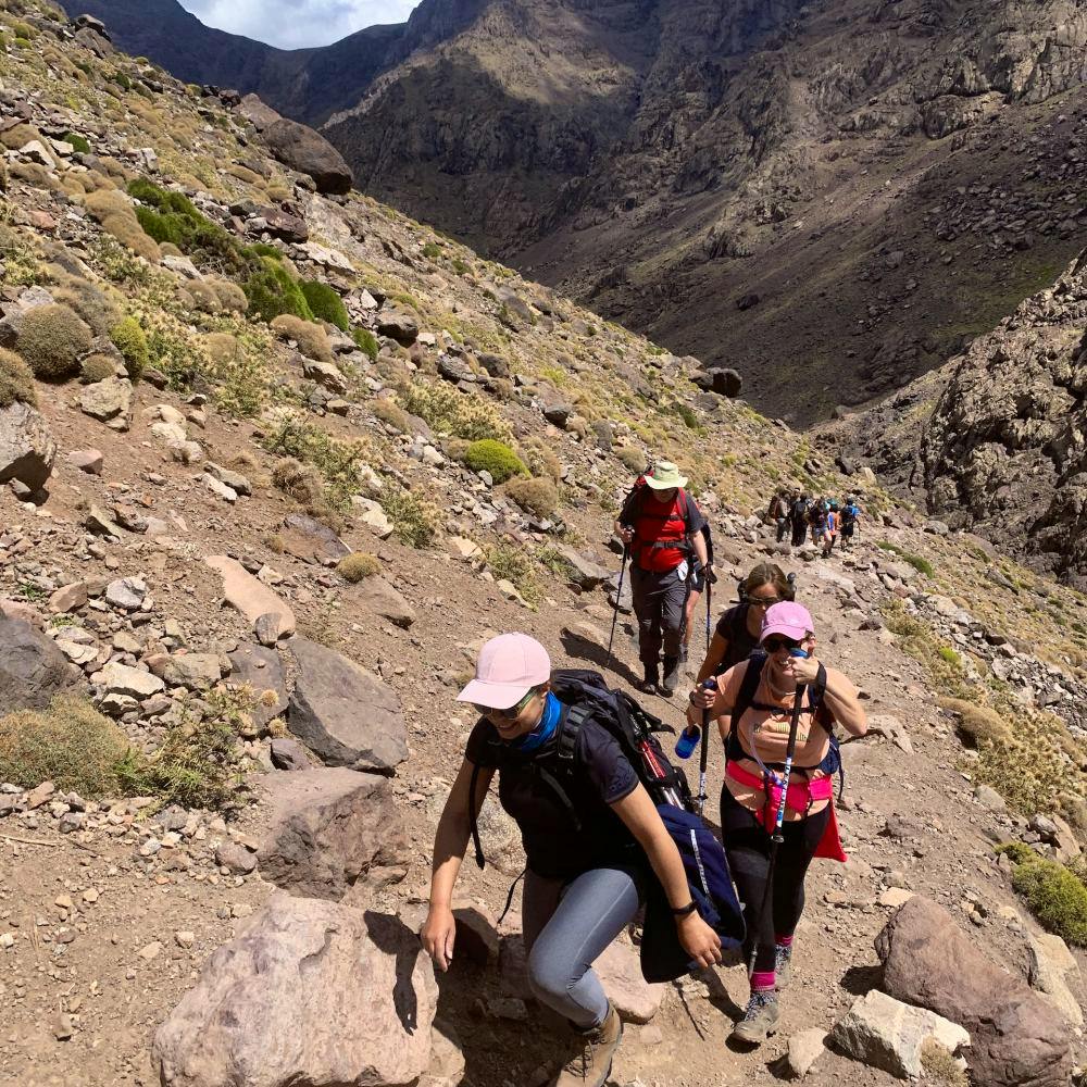 hiking toubkal