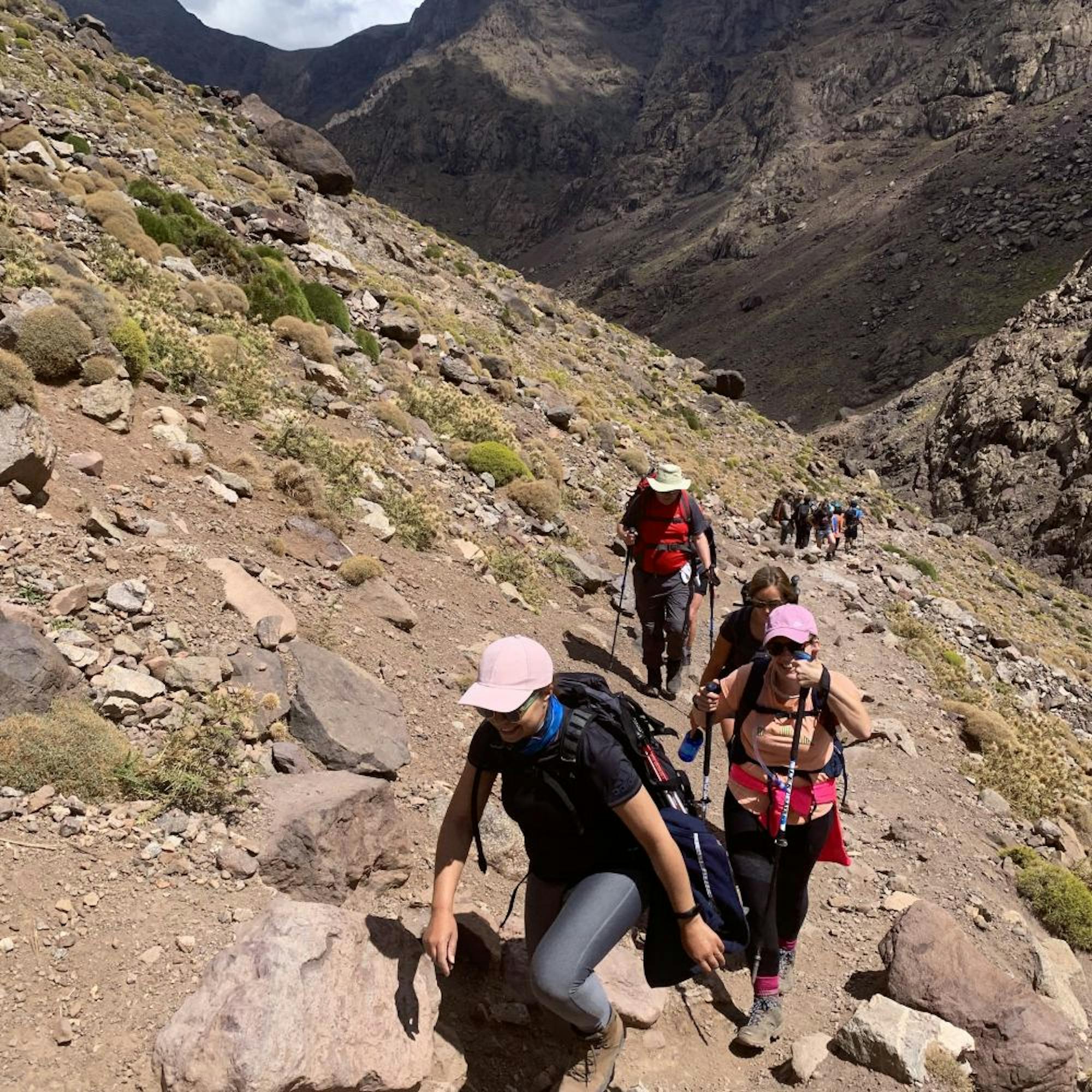 hiking toubkal
