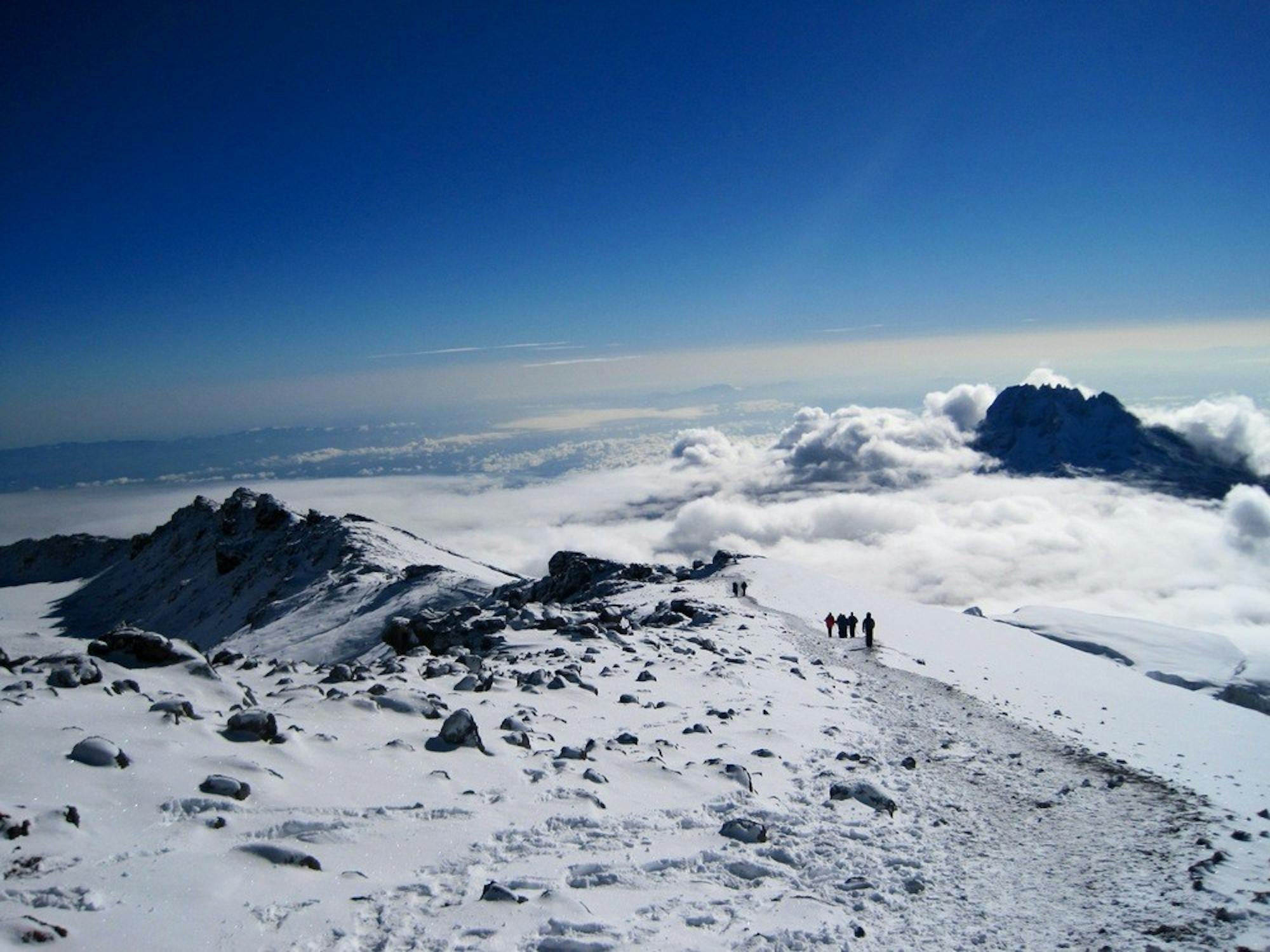 Views of the summit