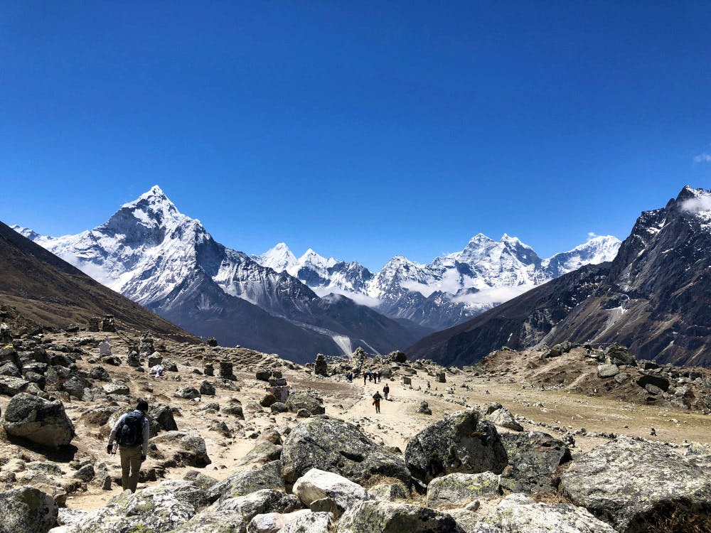 mountains ebc hike