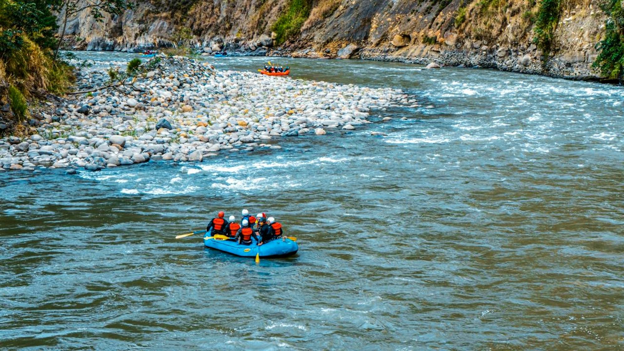 white river rafting in Peru