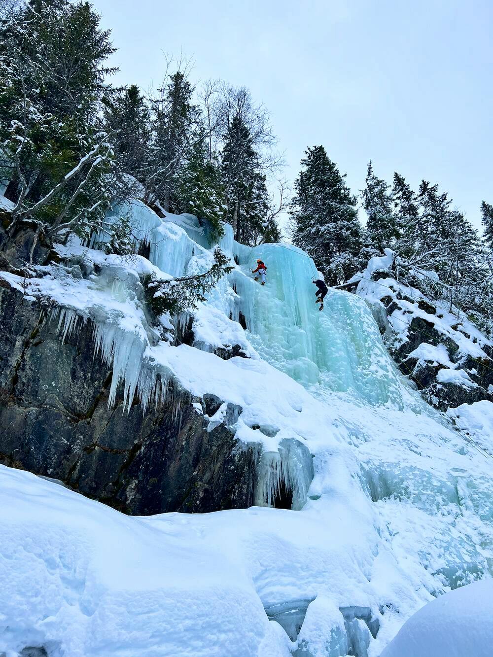 ice climbing terrain