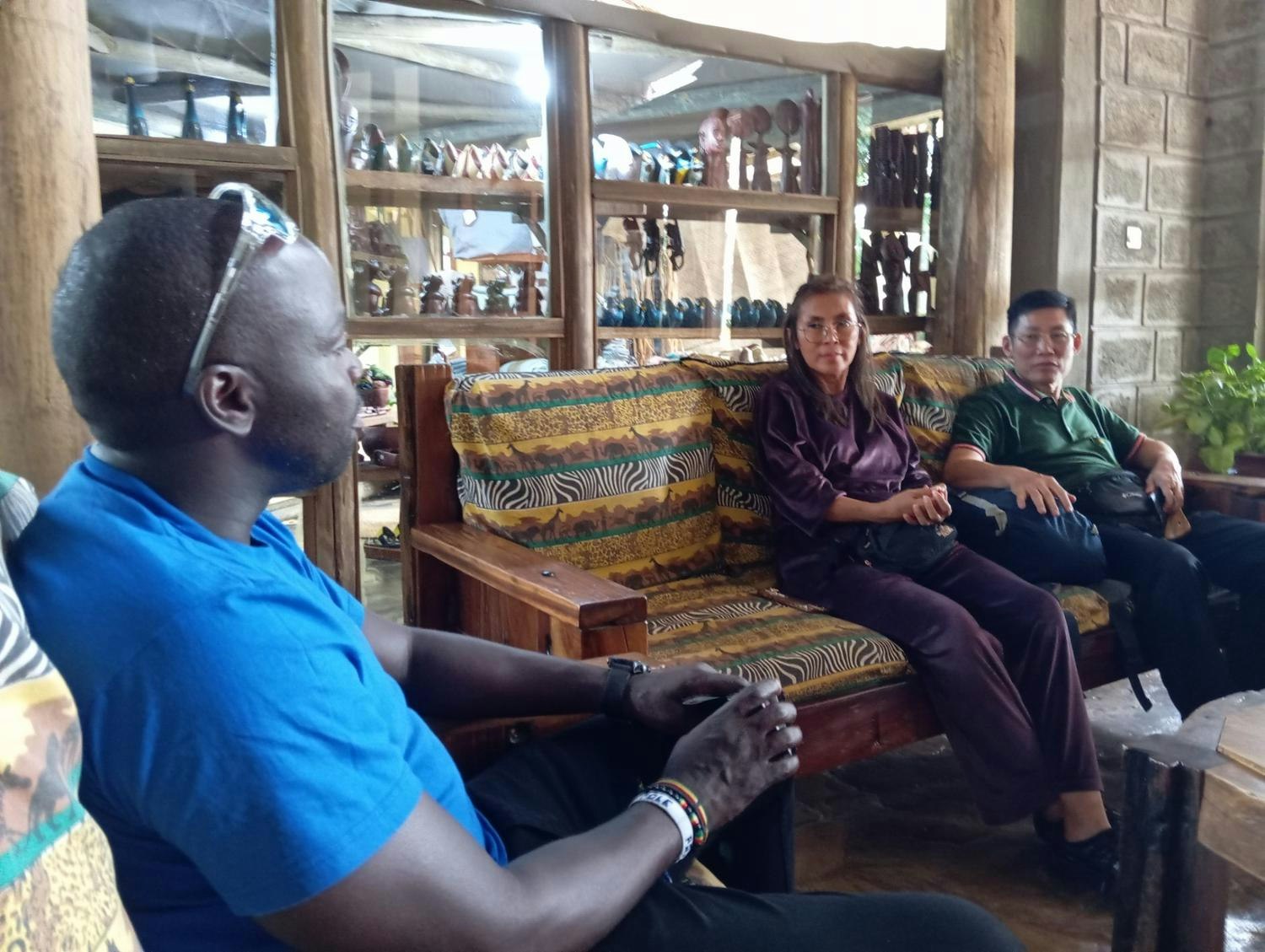 briefing before trek