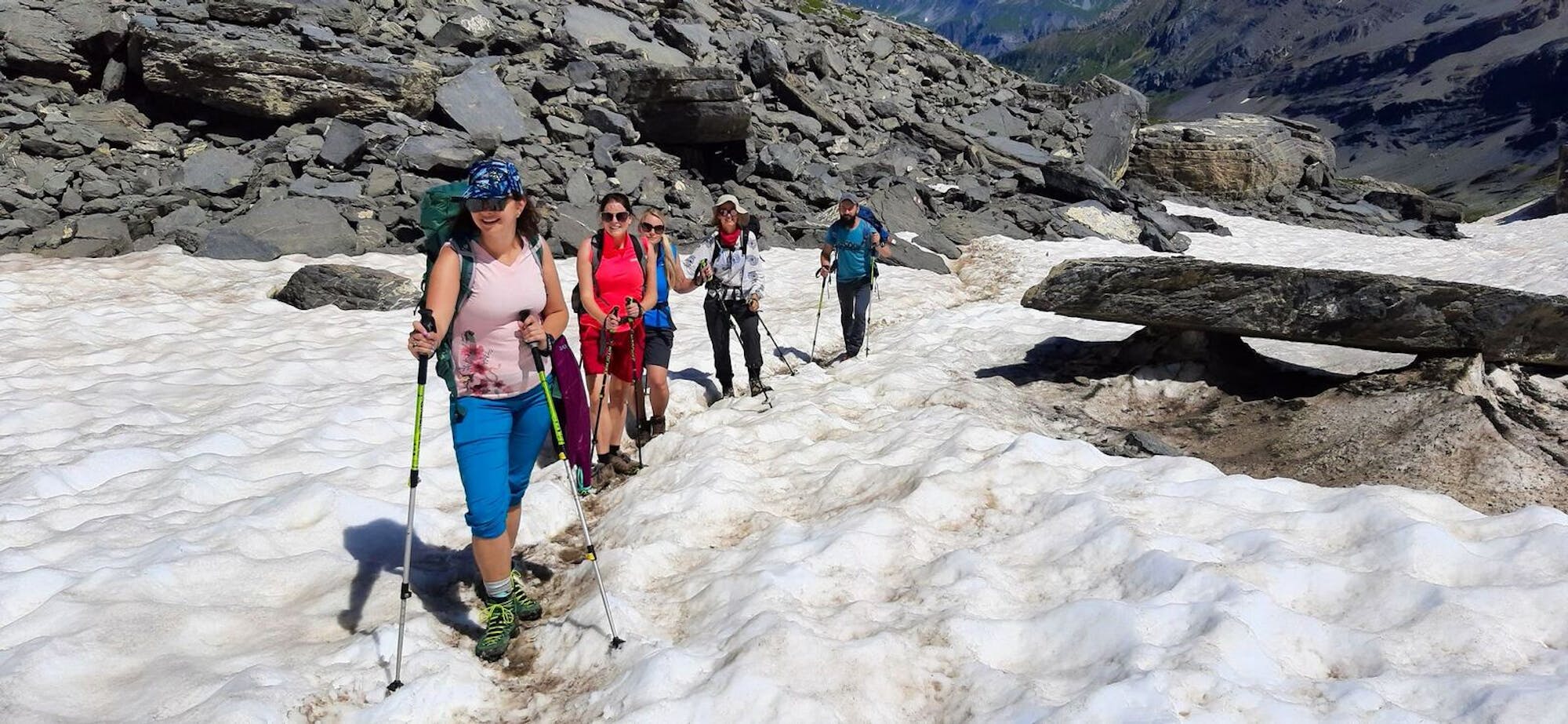 swiss mountain hiking trail