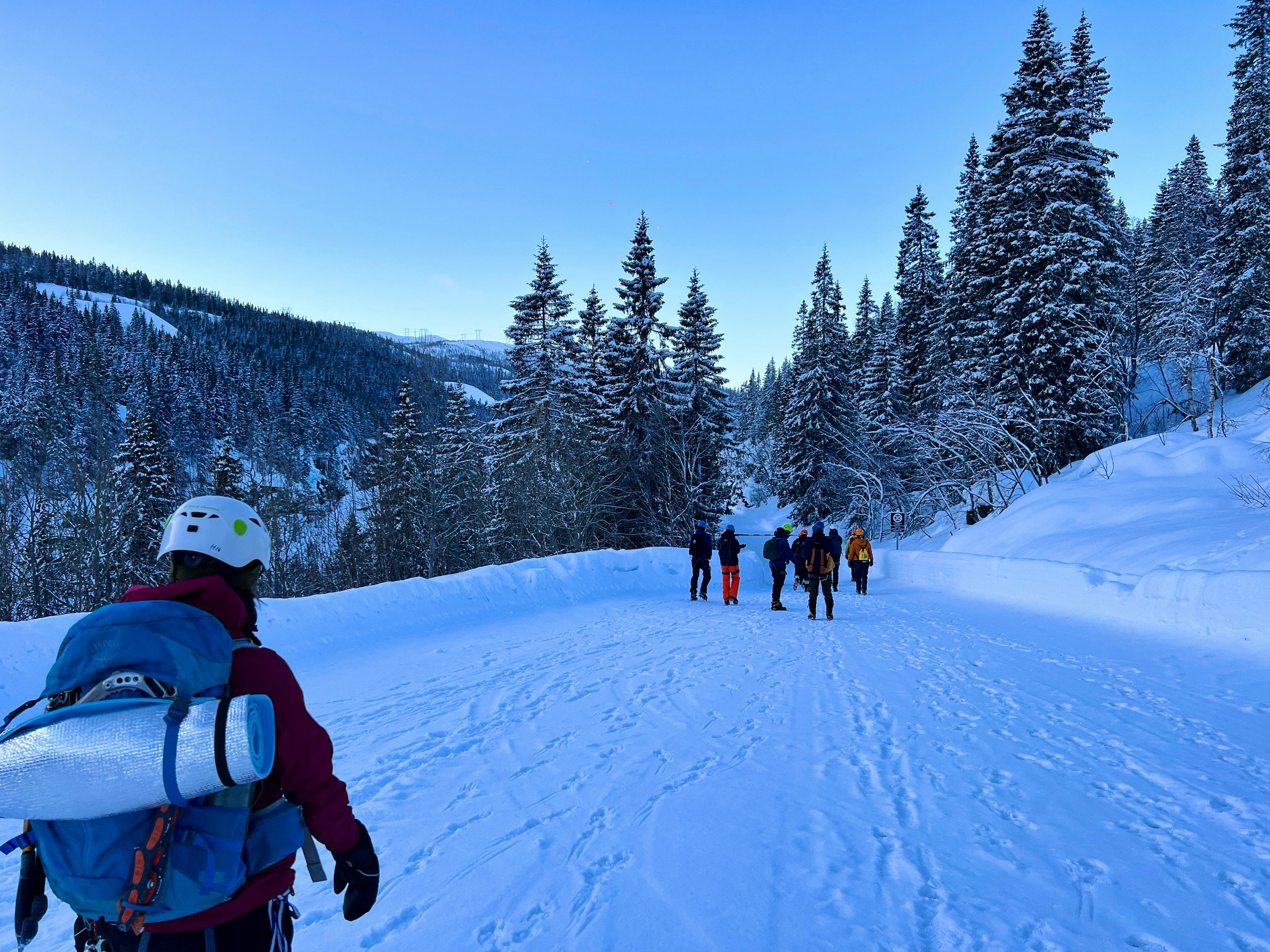 snowshoeing in norway