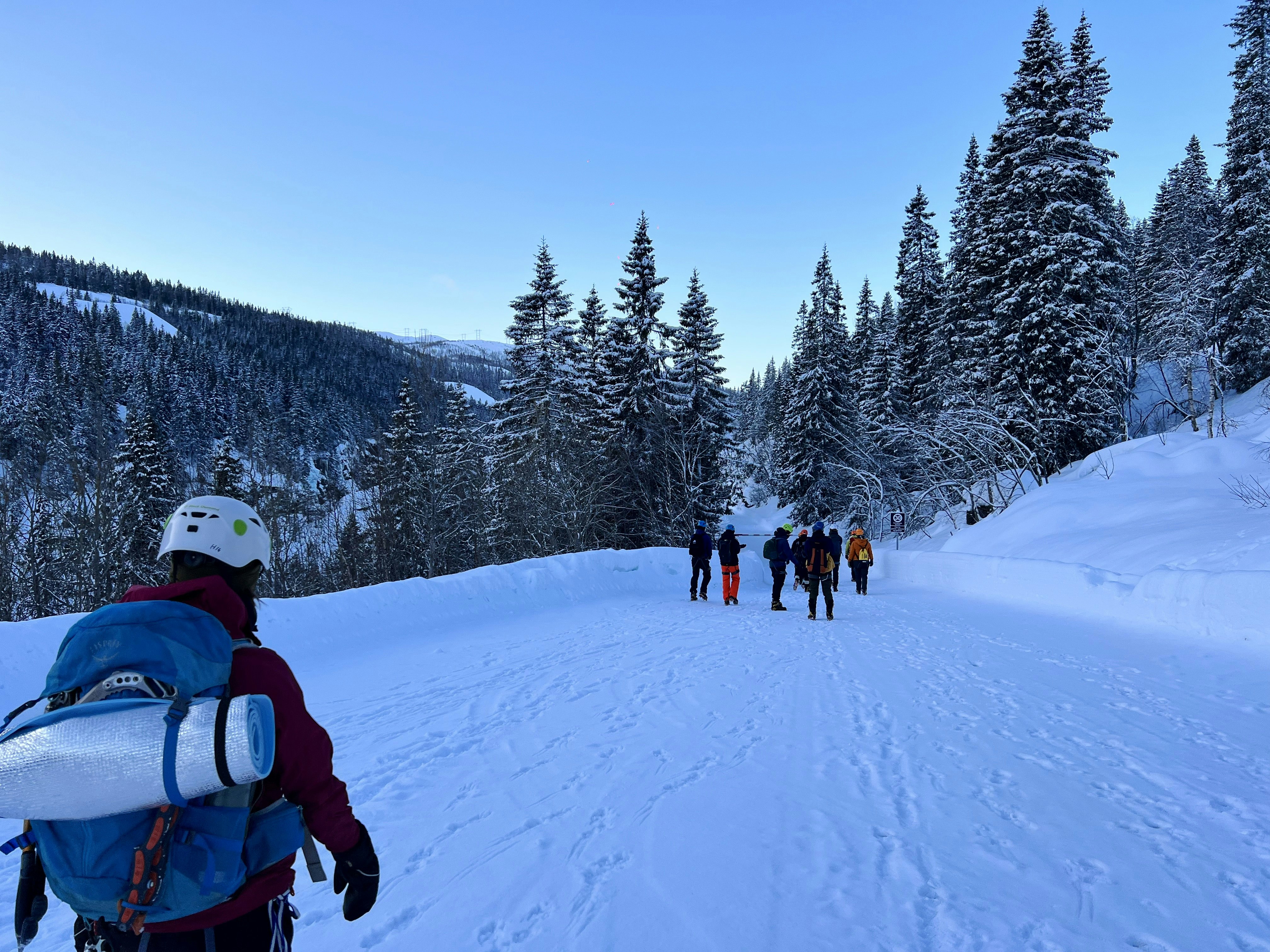 snowshoeing in norway