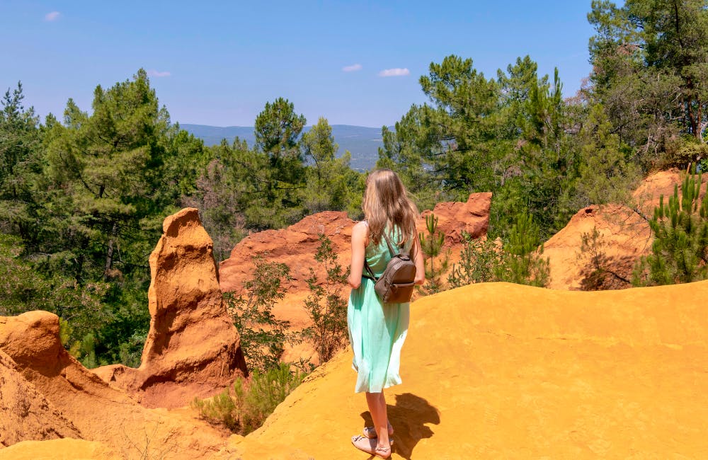 Sentier des Ocres, Roussillon