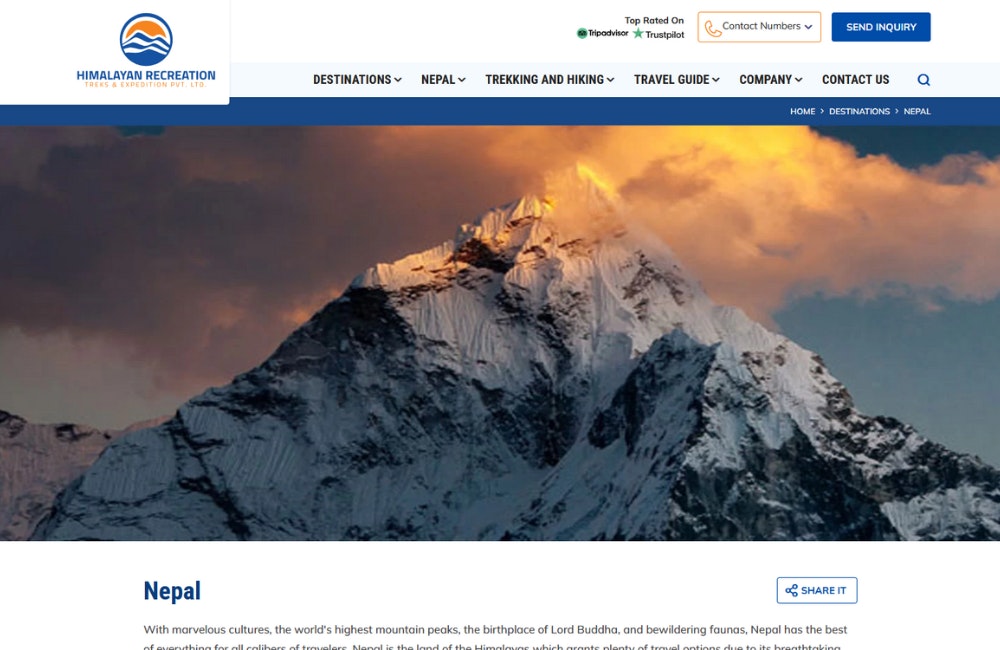 Himalayan Recreation Treks & Expeditions