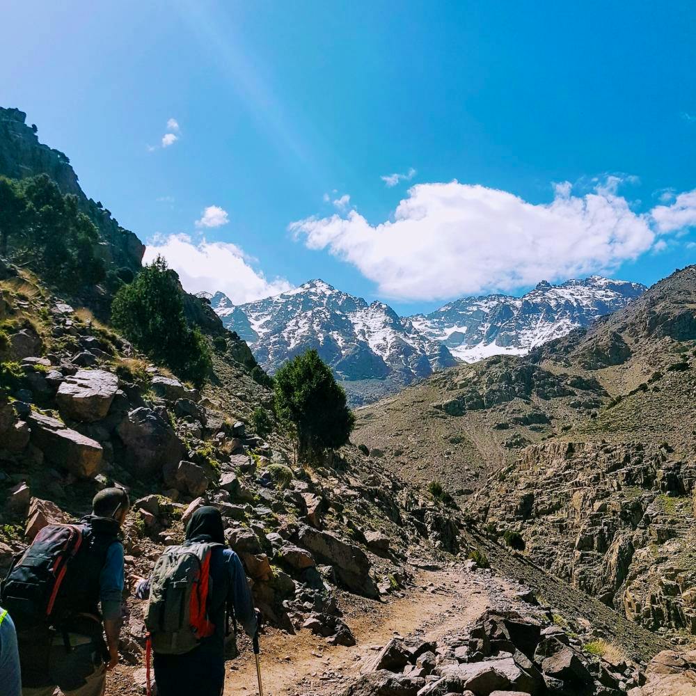 hiking toubkal