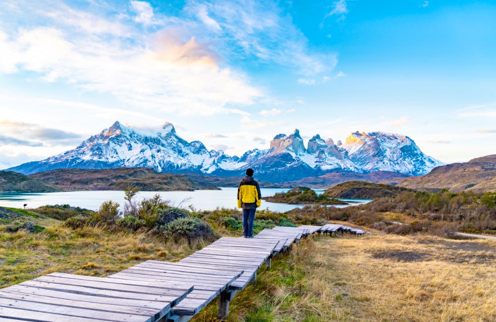 Mirador Las Torres, Torres del Paine National Park, Chile