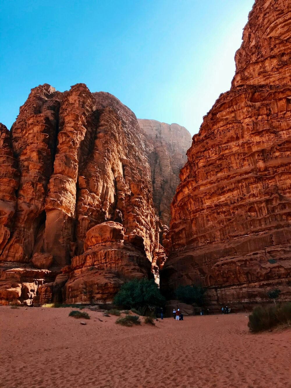 exploring the wadi rum desert