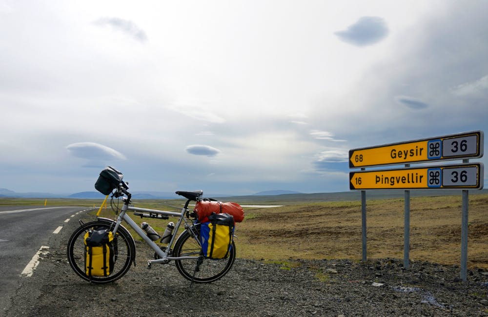 Cycling Around Iceland