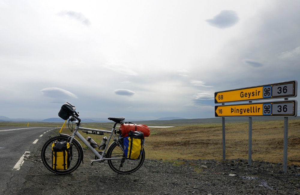 Cycling Around Iceland