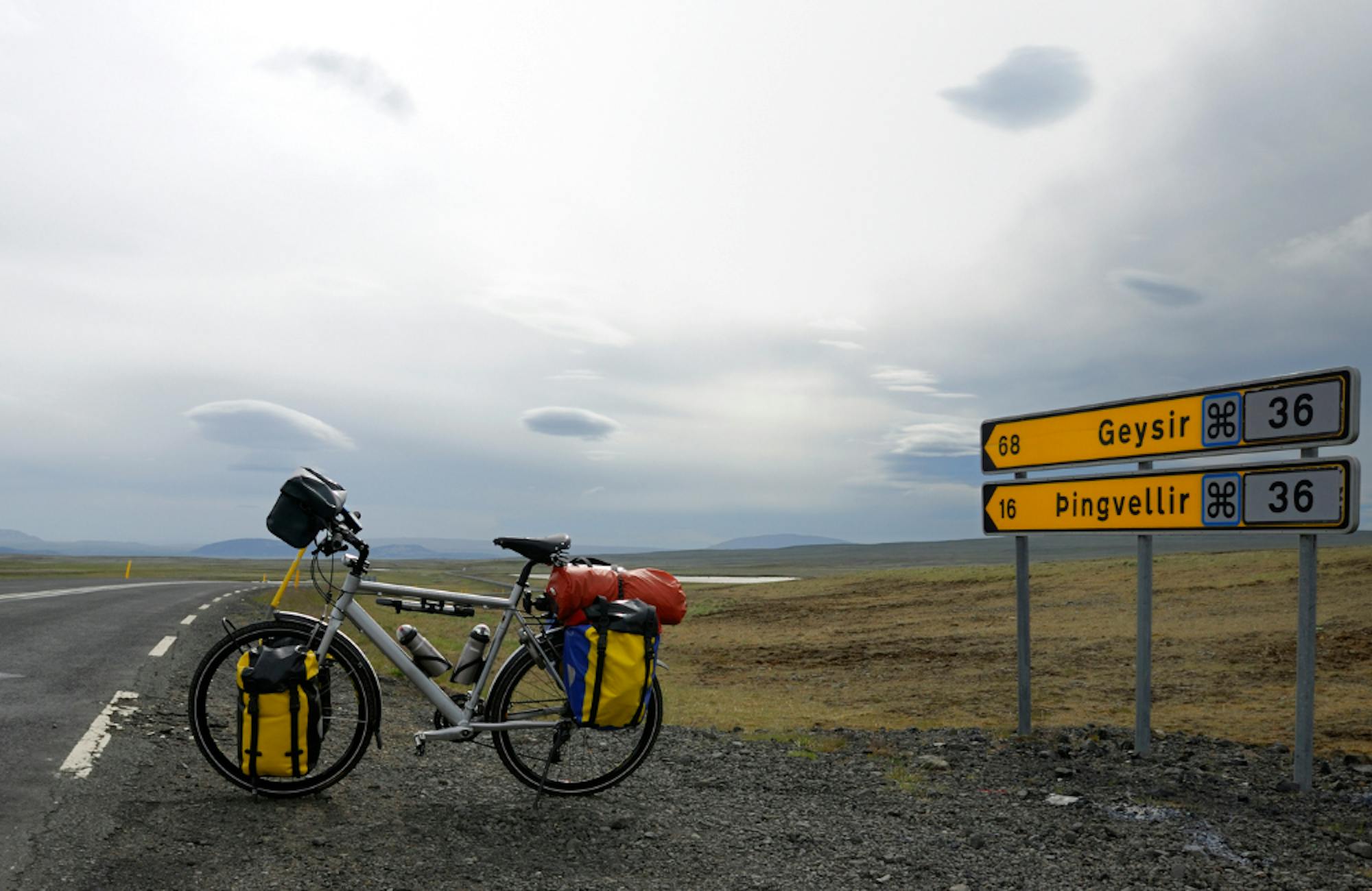 Cycling Around Iceland