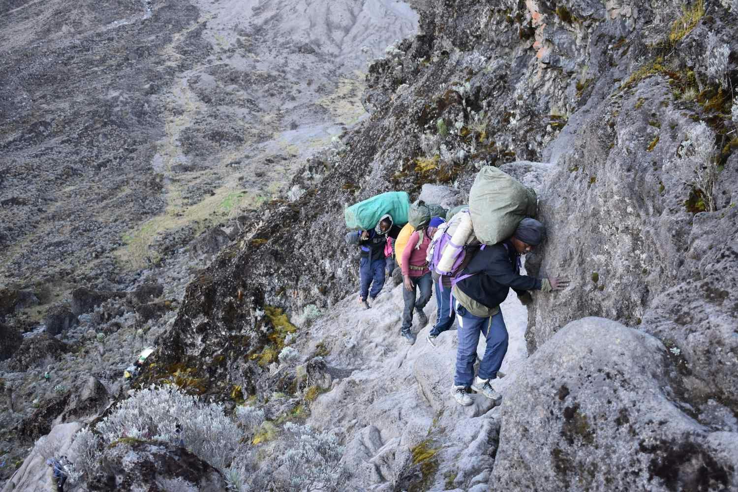 kissing rock, Baranco Wall, Kilimanjaro