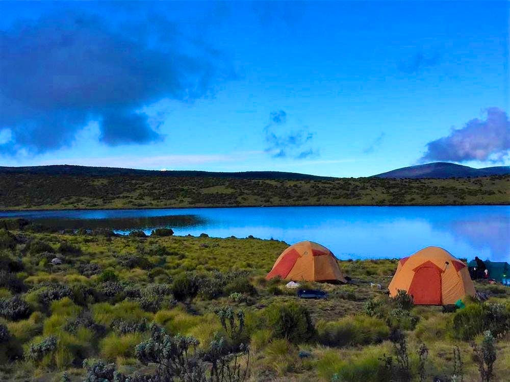 Lake Elis Mount Kenya