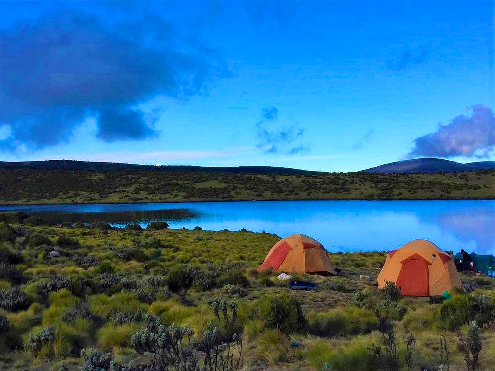 Lake Elis Mount Kenya