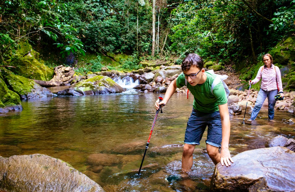 Hiking in South America