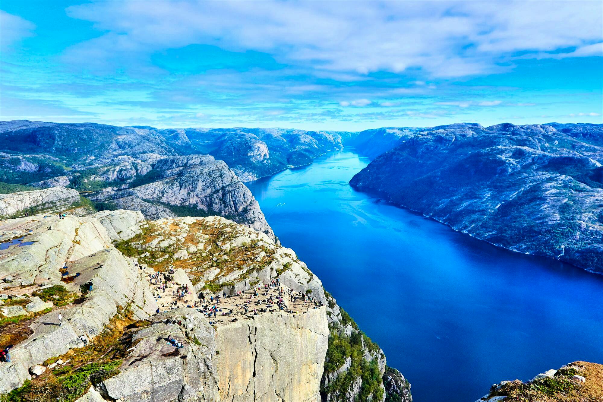 pulpit rock (aerial view)