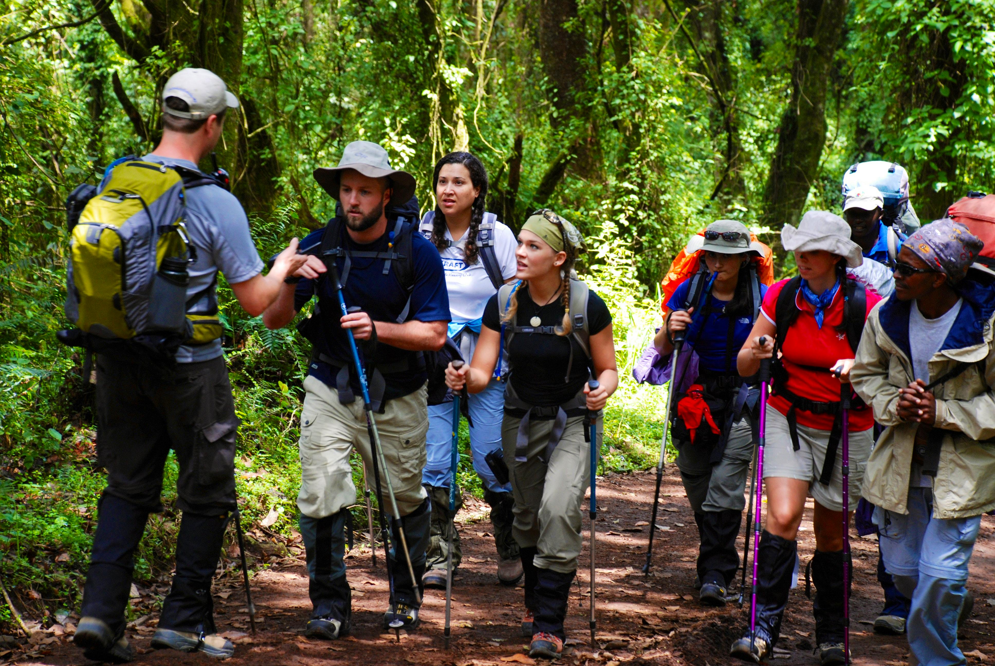 Machame route
