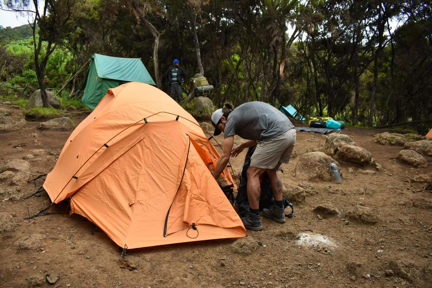 Tent at Machame