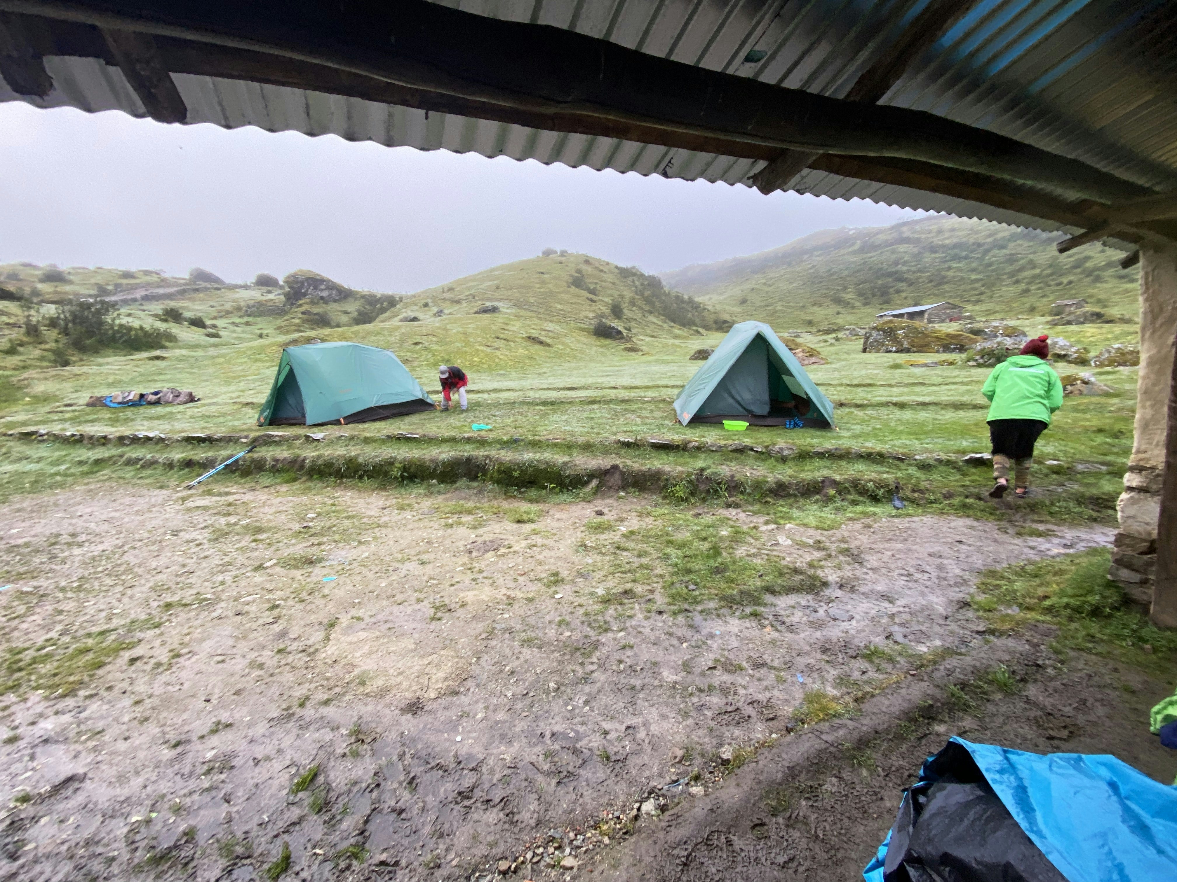 machu picchu camping