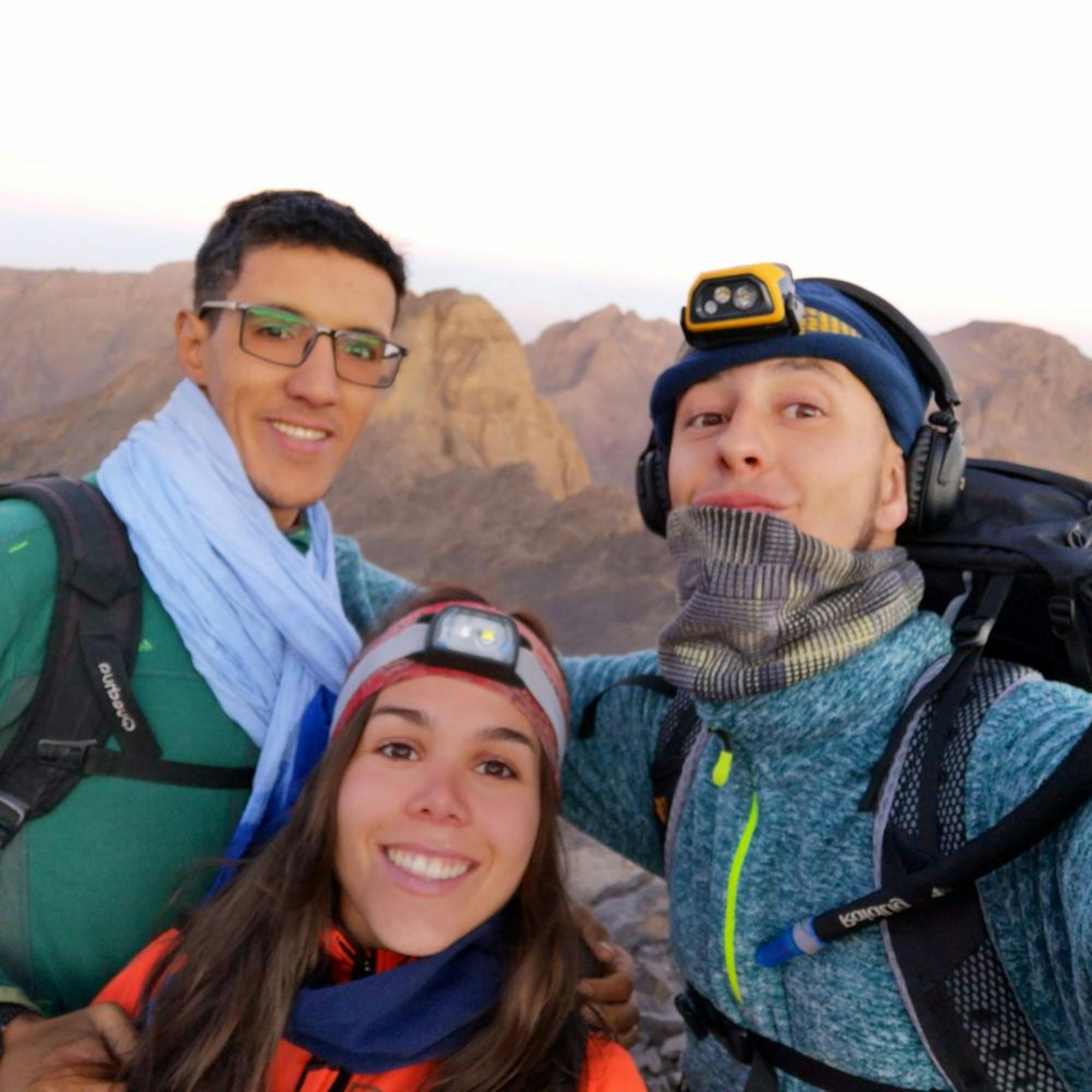 hikers toubkal