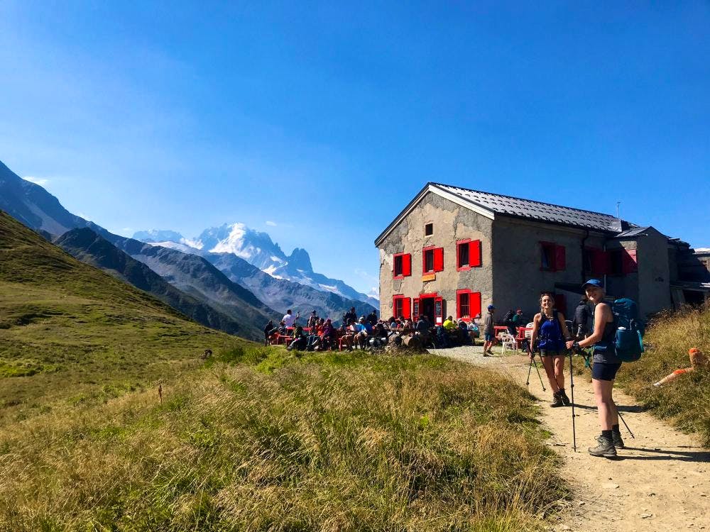 refuge tour du mont blanc