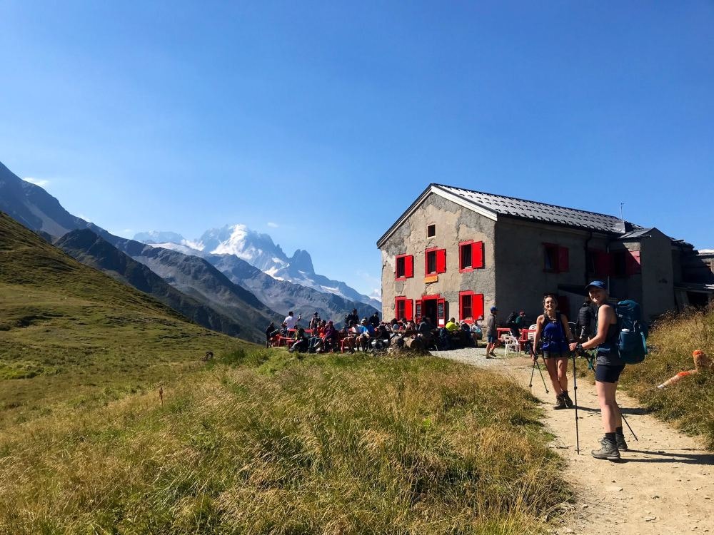 refuge tour du mont blanc