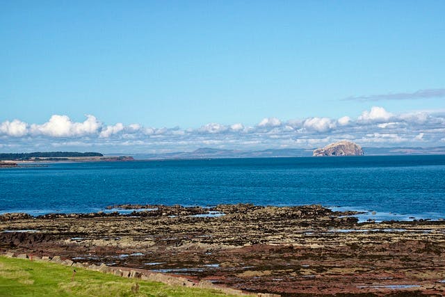 bass rock firth of forth scotland