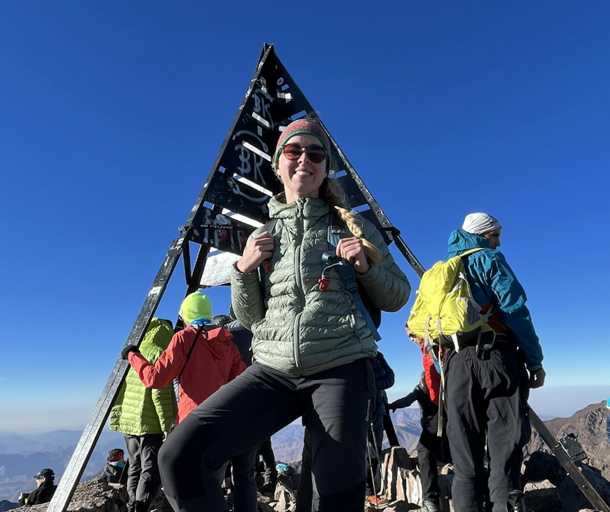 Summit of Mt Toubkal