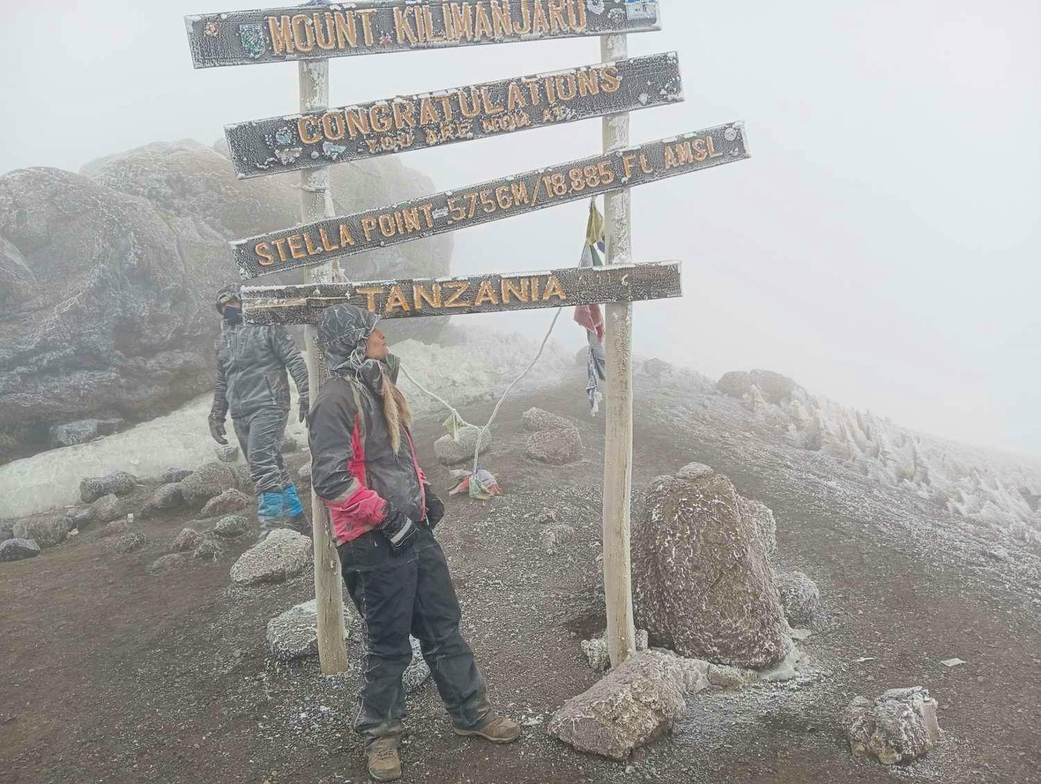 stella point Kilimanjaro