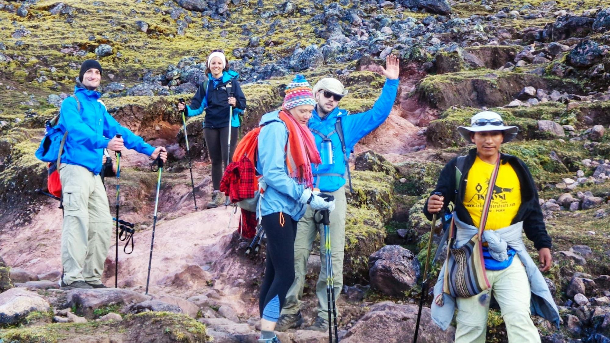 machu picchu trekking poles