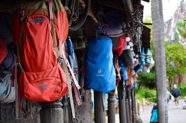 Make sure you have packed light and smart.