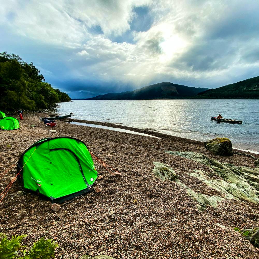 camping loch scotland