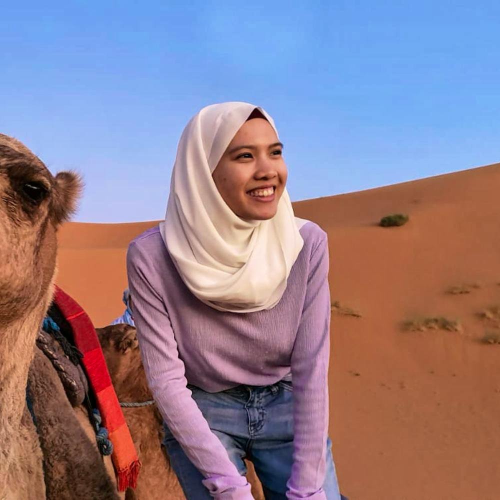woman travel morocco